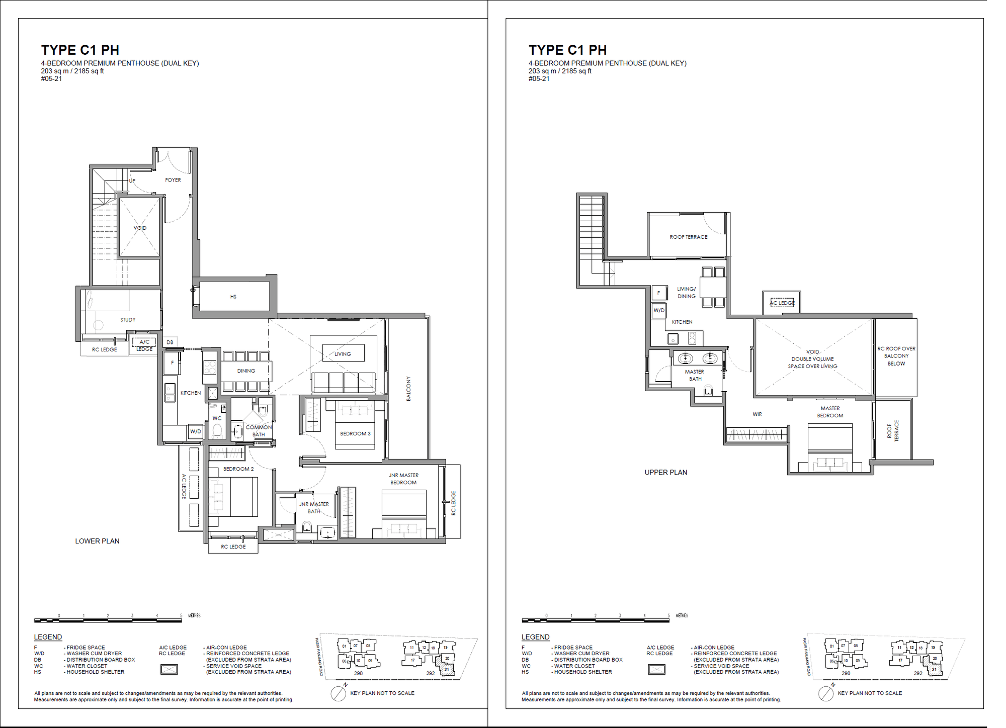 C1 PH floor plan